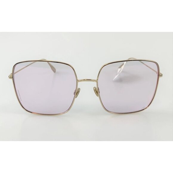 NIB Dior Rose Gold Stellaire 000Te Metal Square Sunglasses main image 10